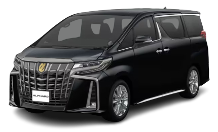 大型自動車トヨタアルファードの画像